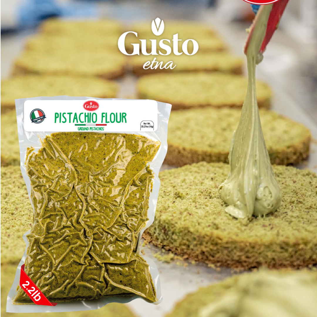 Pistachio flour gusto etna, Sicilian Pistachio 