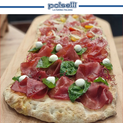 Polselli, La Romana Pinsa & Pizza in Pala Flour, Type 0 Flour, Roman-style pizza Flour, Pizza Crust, 11 lb
