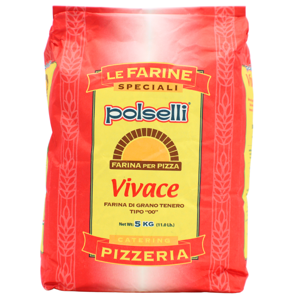 Polselli: 00 Pizza Flour (Vivace) 11lbs. Bag