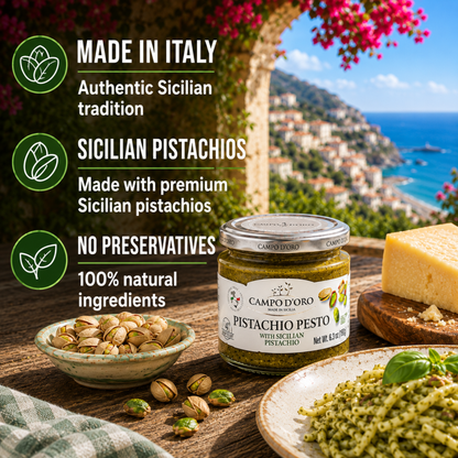 Campo D'Oro, Pistachio Pesto, 6.35 oz
