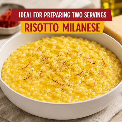 Riso Scotti Buona Idea 15 Minute Risotto Milanese – 7.4 oz (2 Servings)