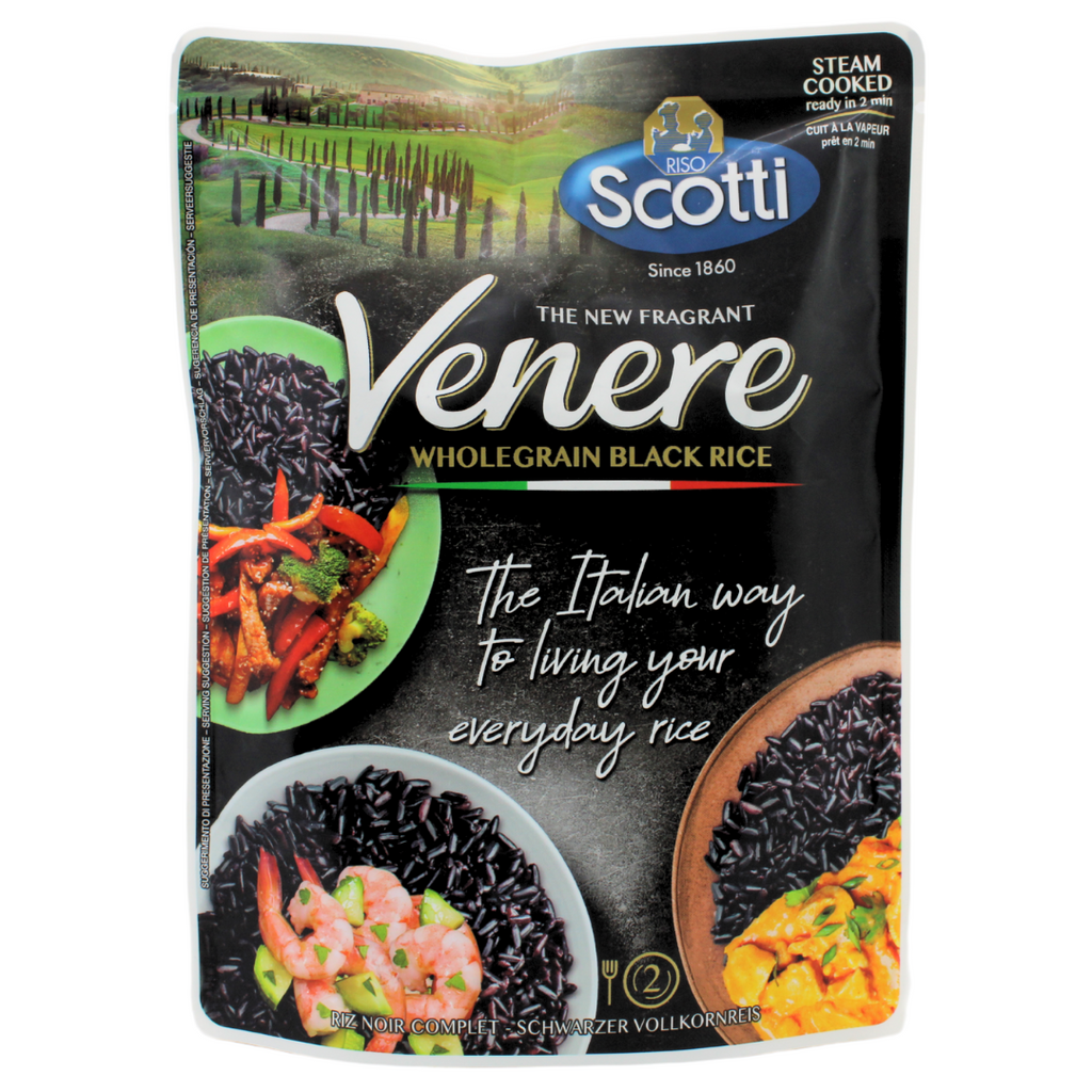 Riso Scotti Microwave Venere Wholegrain Black Rice 230 g