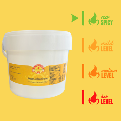 TuttoCalabria "Sweet" Chili Powder in Plastic Tub
