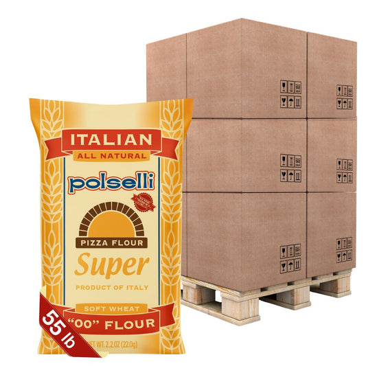 PALLET SPECIAL - Polselli, Super Tipo 00 Pizza Flour, 50 bags x 55 lb (25 kg)