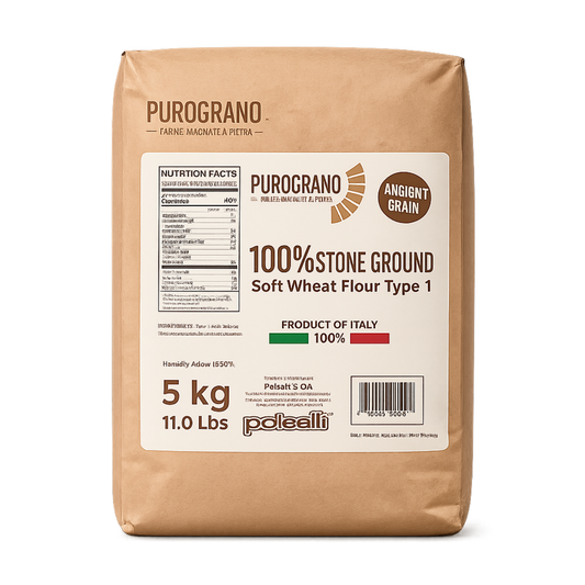 Italian-milled for consistent mixing, shaping, and baking performance, this Type 1 flour is ideal for both weekend pizza nights and professional kitchen workflows.