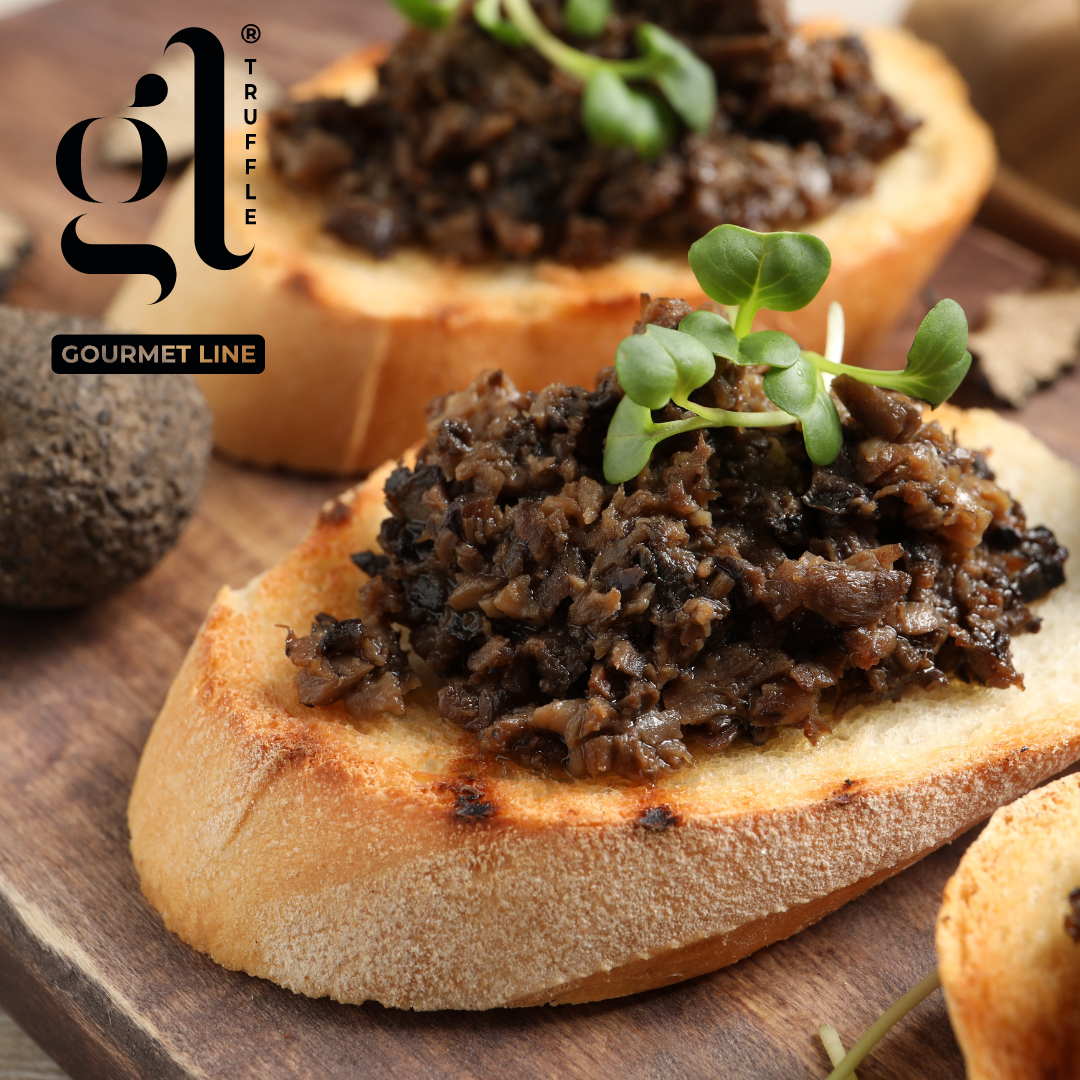 GL Truffle Gourmet Line, Large Italian Premium Black Truffle Sauce (180 g) (6.4 oz), Salsa Tartufata
