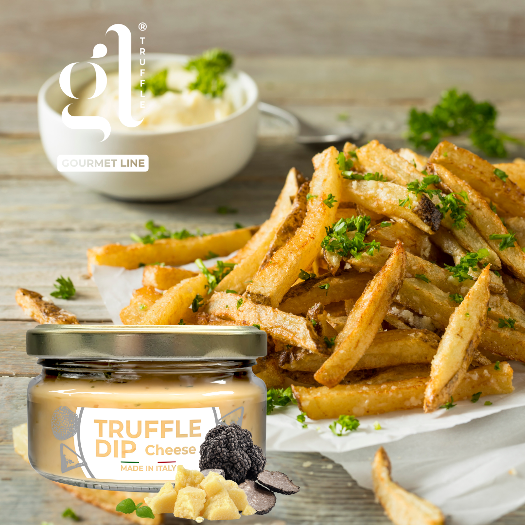 GL Truffle & Cheese Dip, 7 oz, Spreadable Gourmet Truffle & Cheese, Made in Italy