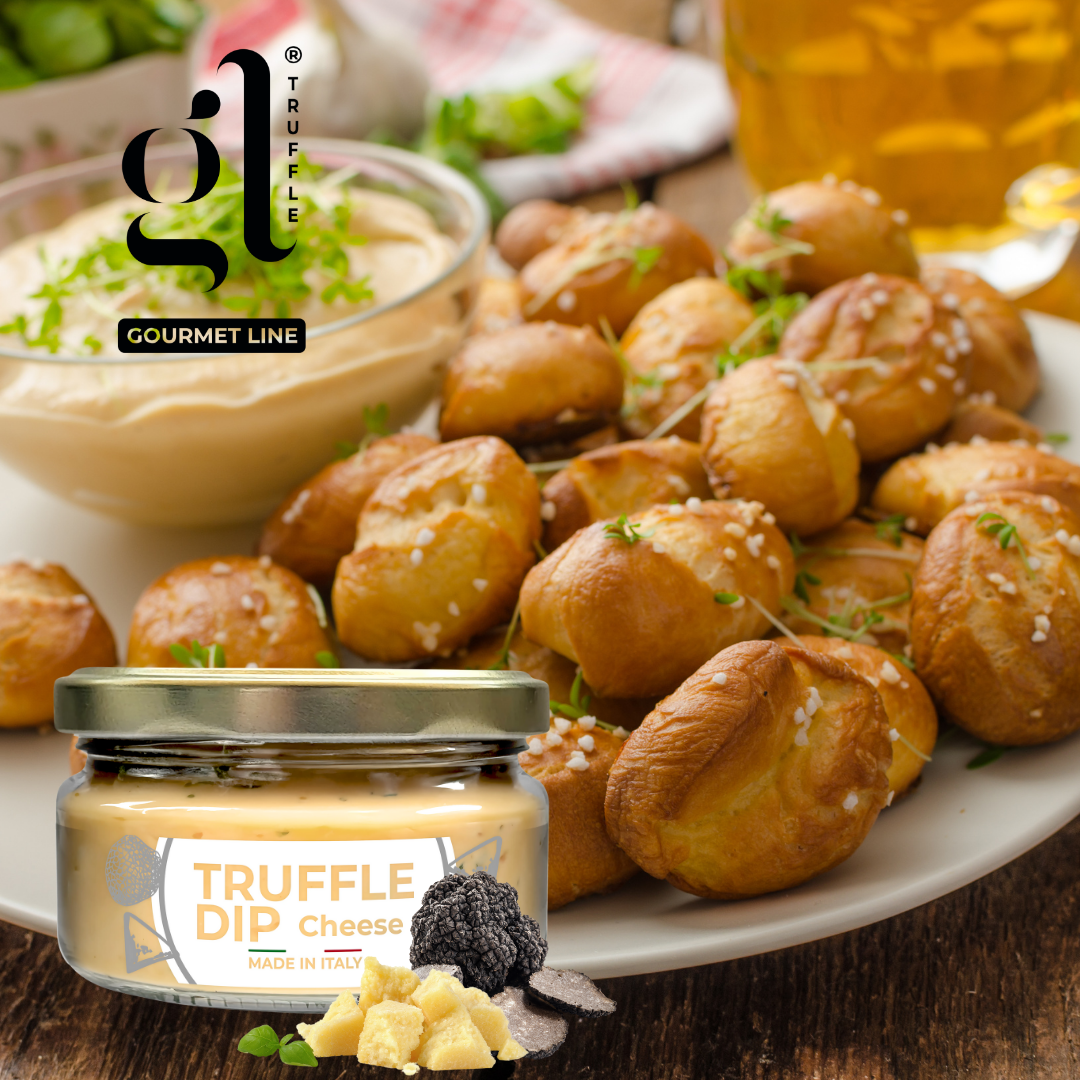 GL Truffle & Cheese Dip, 7 oz, Spreadable Gourmet Truffle & Cheese, Made in Italy