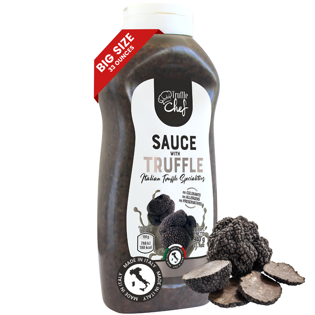 GL Truffle Sauce, with Meadow mushrooms, Truffle Juice, 33. OZ