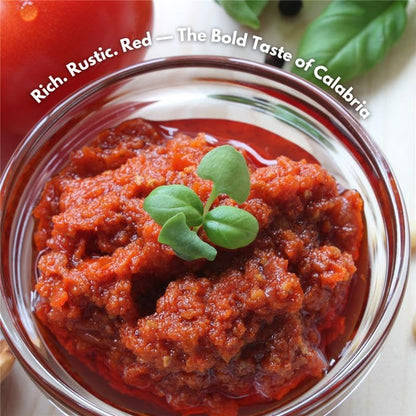 TuttoCalabria Red Pesto with dried tomatoes, 185g, product of Italy