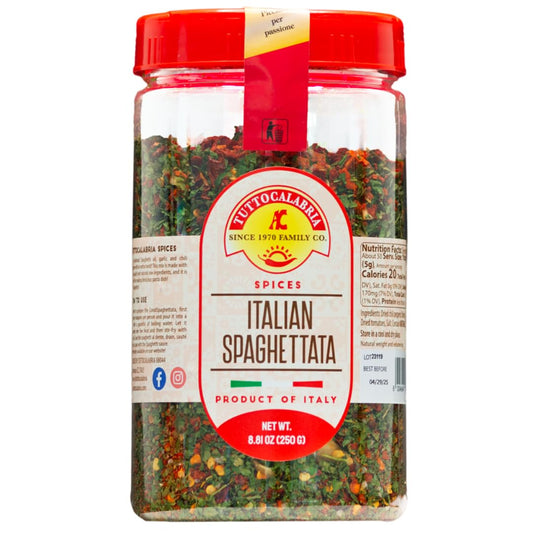 TuttoCalabria Dried Spaghettata Seasoning Shaker (Large)