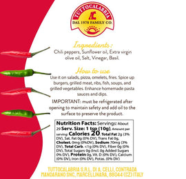 TuttoCalabria Crushed Hot Chili Peppers, 10.2oz