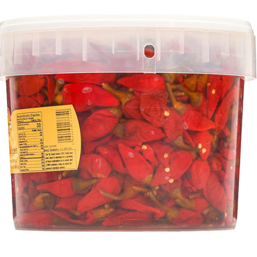 Tutto Calabria, Whole Calabrian Chili Peppers Tub - 93.4 oz