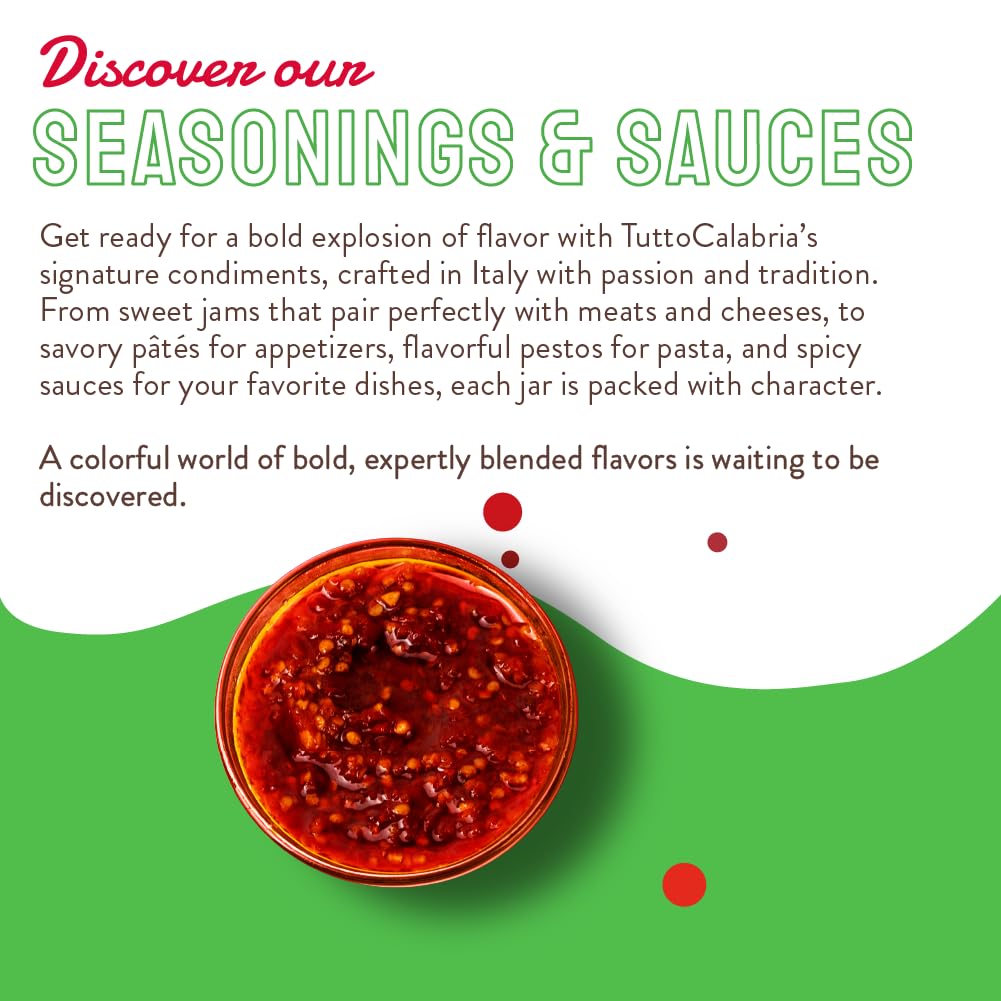 Tutto Calabria seasonings and sauces brand graphic