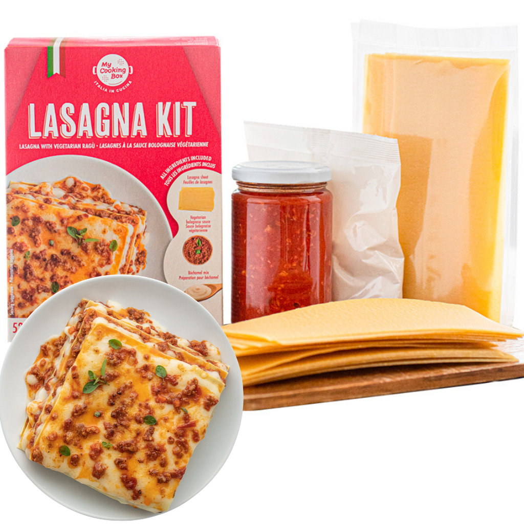 My Cooking Box, Lasagna Meal Kit - Lasagna with Vegetarian Ragù