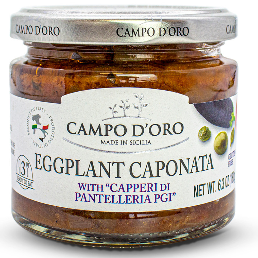 Campo D'Oro, Eggplant Caponata Appetizer,  6.35 oz