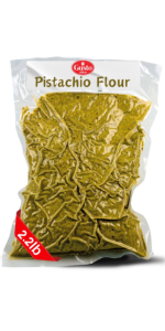 Gusto Etna, Pistachio Flour, 2.2 Lb (1 kg), Sicilian Fine Chopped Pistachio Flour, Ground Pistachios, Pistachio Powder