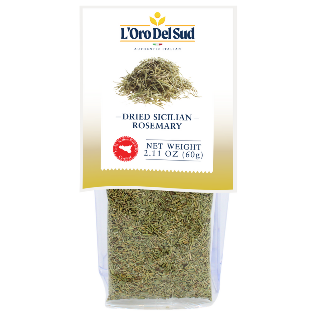 L'Oro Del Sud, Rosemary leaves, Sicilian Rosemary sprigs, 2.11 oz (60 g), Whole Rosemary Leaf