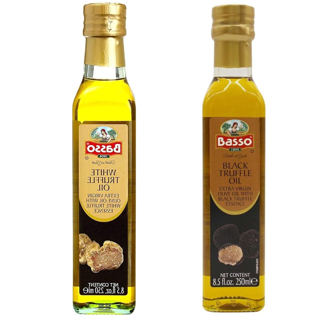 Basso 1904, Black & White Truffle Oil (2 x 8.5 oz)