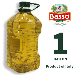 Basso 1904, White Truffle Oil, Bulk, 1 Gallon (3.785 liters), Product of Italy, Non-GMO, Foodservice White Truffle Oil