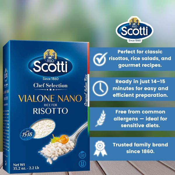 Riso Scotti Vialone Rice "Nano Rice" 2.2 lb