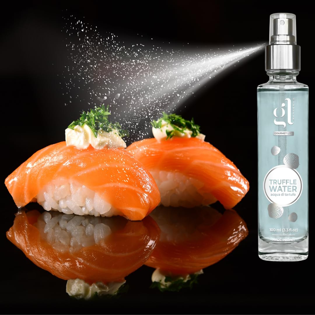 SALE! GL Truffle Gourmet -Truffle infused Water, Gourmet Aqua al Tartufo, 100ml (3.5 fl.oz)