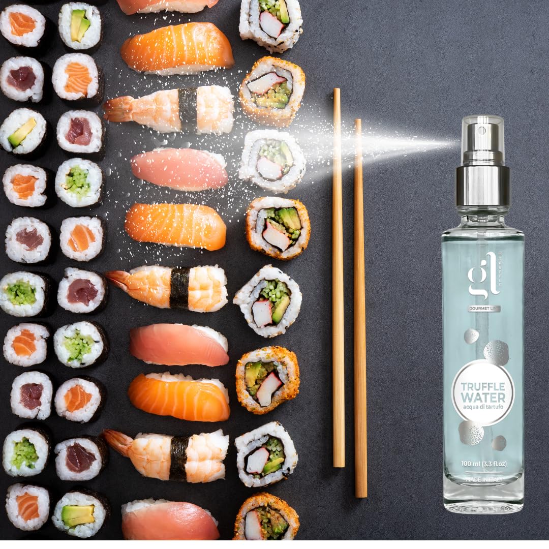 SALE! GL Truffle Gourmet -Truffle infused Water, Gourmet Aqua al Tartufo, 100ml (3.5 fl.oz)