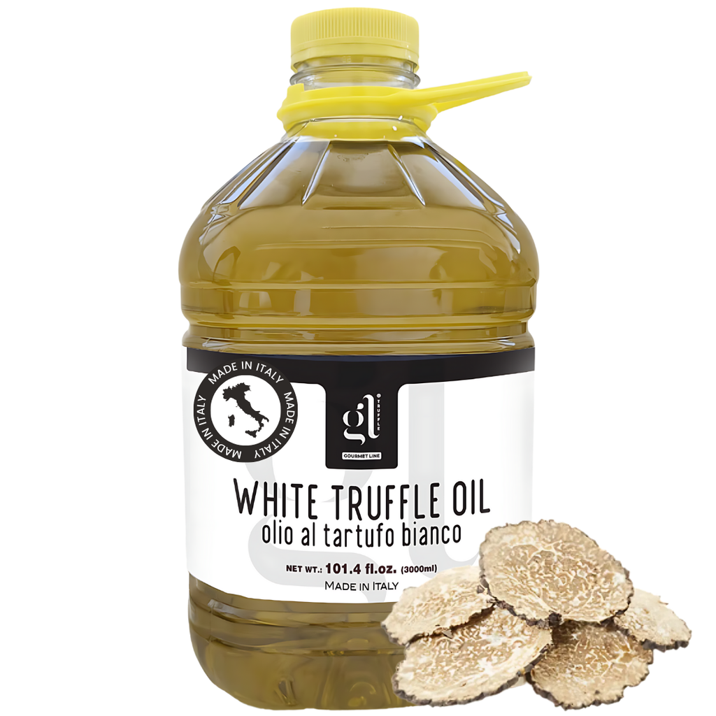 GL Truffle Gourmet Line, White Truffle Oil Bulk 3 liters (97 fl.oz)