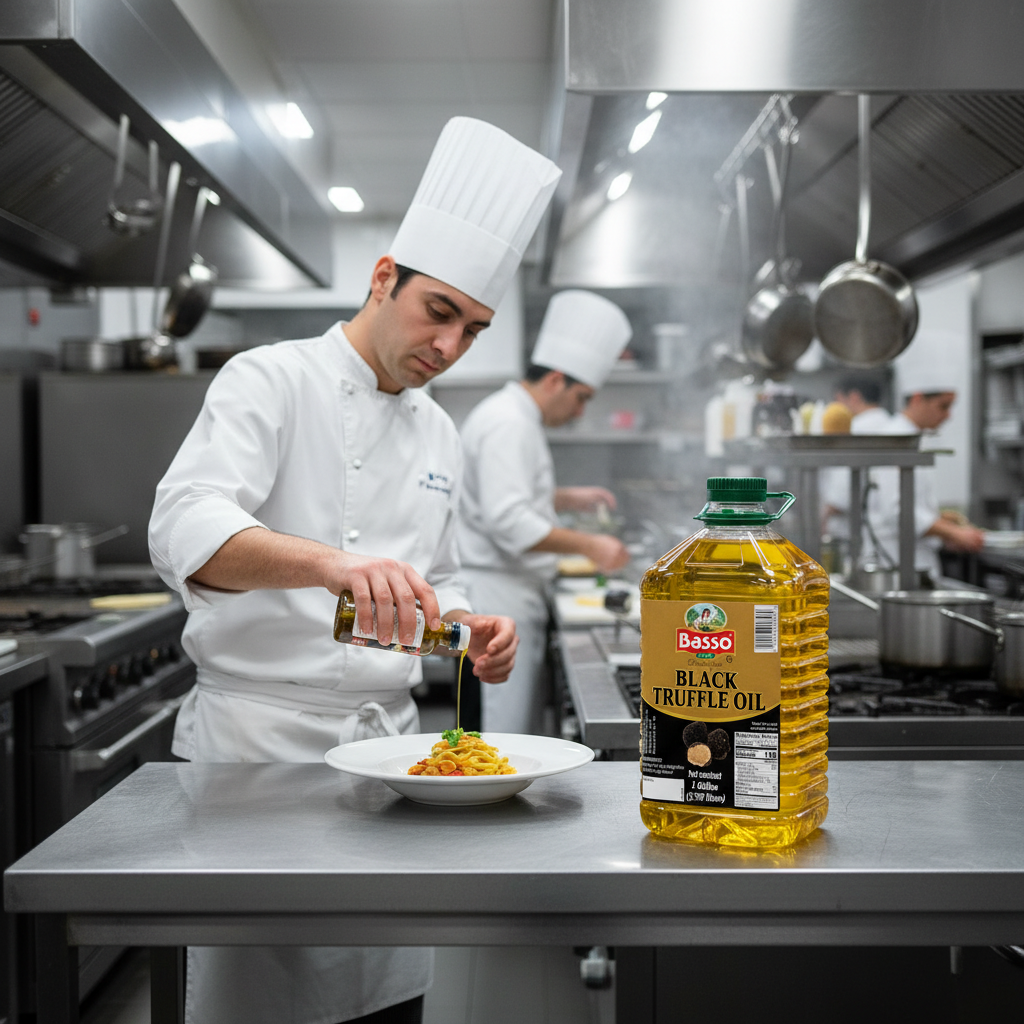 Basso 1904 Black Truffle Oil – Commercial Kitchen