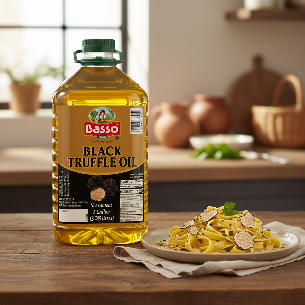 Basso 1904 Black Truffle Oil – Pasta Dish