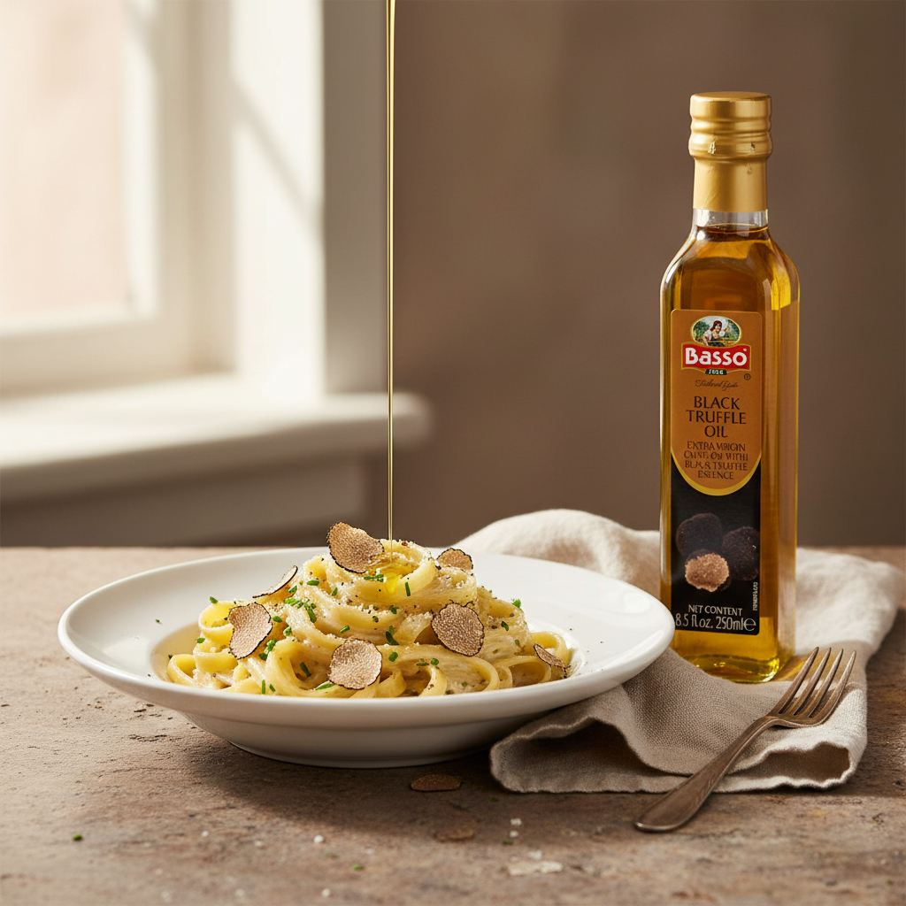 Basso Truffle Oil – Pasta Dish