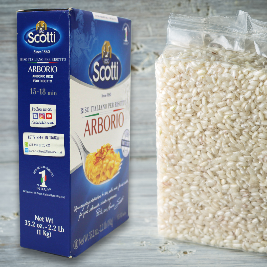 Riso Scotti Arborio Rice 2.2 lb (1 kg) – Wholesale Italian Food