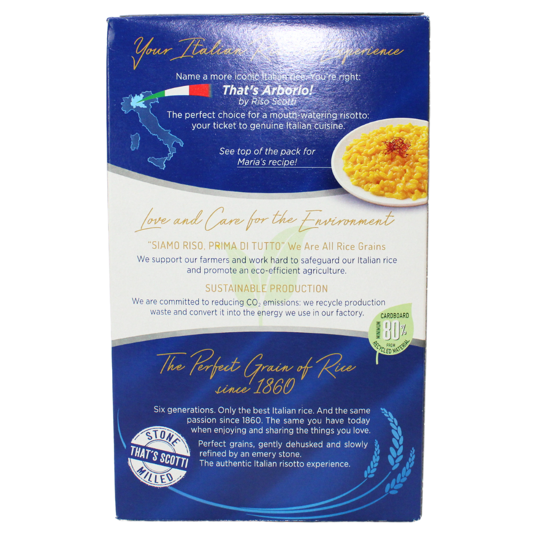 Riso Scotti Arborio Rice 2.2 lb (1 kg) – Wholesale Italian Food