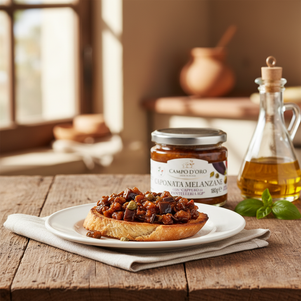 Dish – Caponata Bruschetta