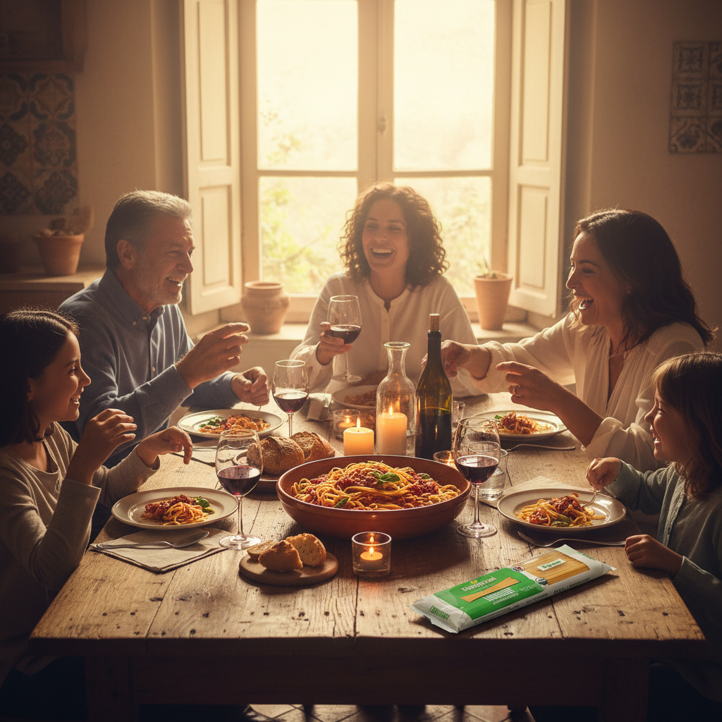 Family Italian dinner
