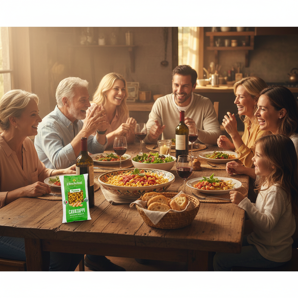 Family Meal – L'Oro Del Sud Cavatappi