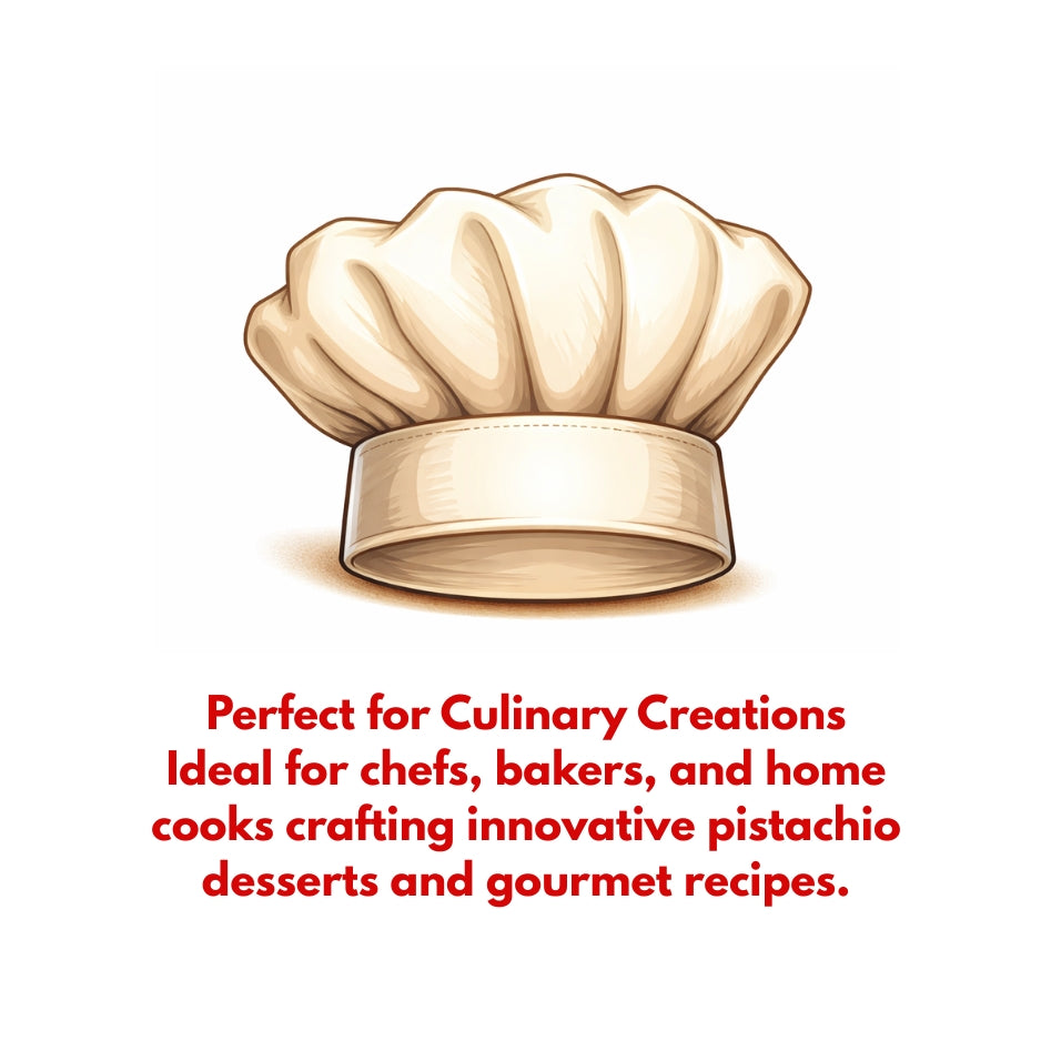 Pistachio ingredients used by chefs bakers and home cooks