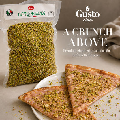 Gusto Etna Raw Chopped Pistachios – 1kg / 2.2 lb Bulk