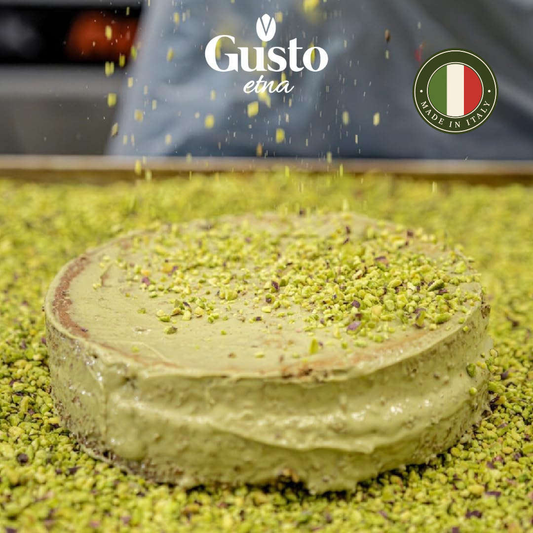Gusto Etna Raw Chopped Pistachios – 1kg / 2.2 lb Bulk