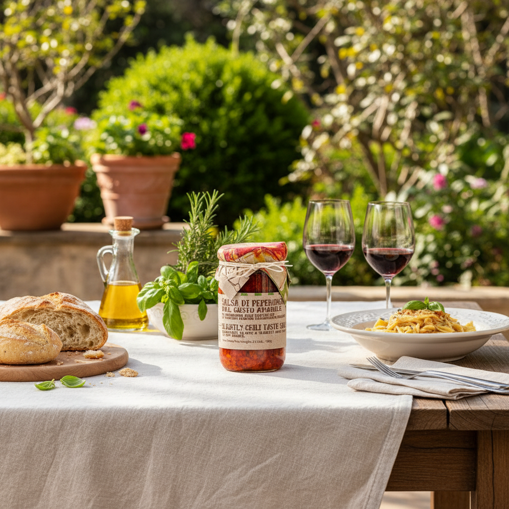 Outdoor Alfresco Setting