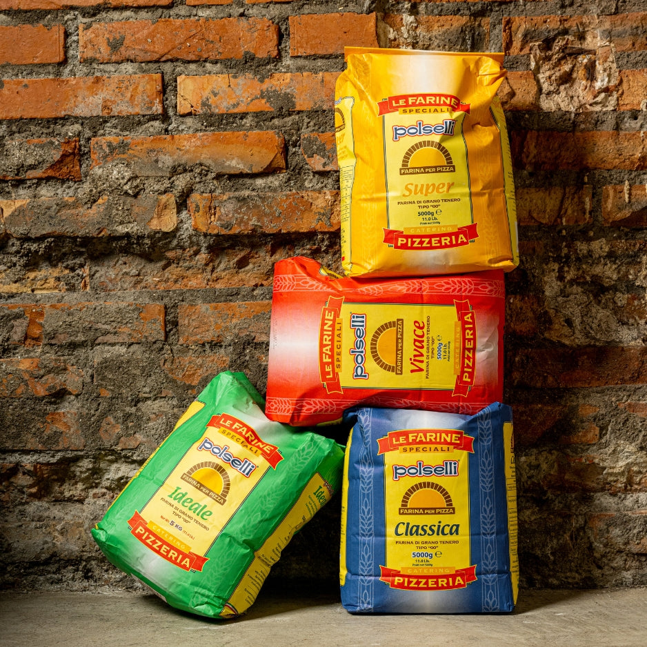 Polselli premium Italian flour varieties for professional baking