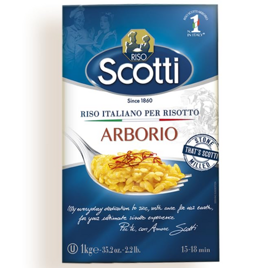 Riso Scotti Arborio Rice 2.2 lb (1 kg)