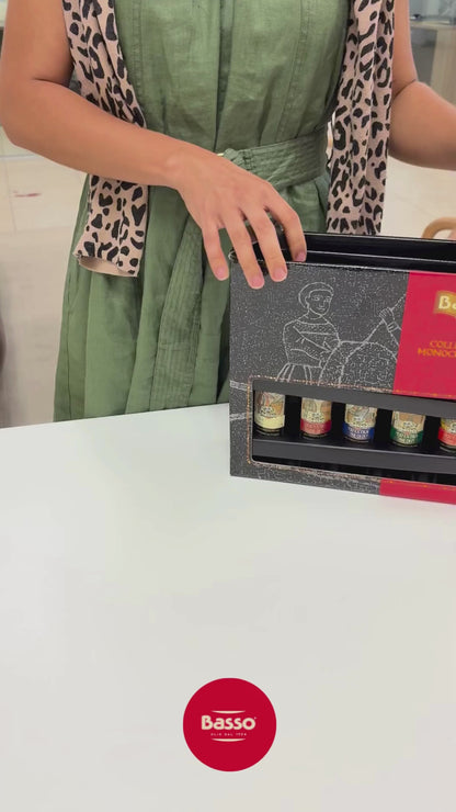 Olive Oil Gift Set for holidays Basso 1904