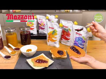 Mazzoni, Mango Puree, 100% Pure Mango, Just Fruit, No Sugar Added, 2.2 lb