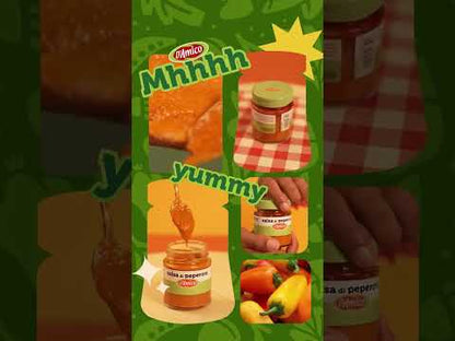 Fratelli D'Amico, Red Pepper Pesto Sauce, 4.06oz (130g)