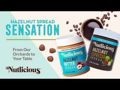 Nutlicious, 100% Hazelnut Paste – 9 lb Bulk Bucket, Foodservice