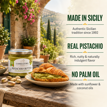 Campo D'Oro, Pistachio Butter Cream, 6.35 oz