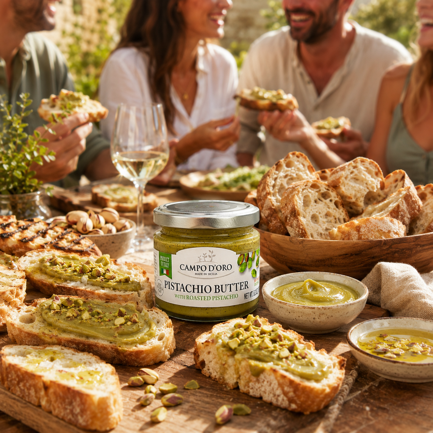 Campo D'Oro, Pistachio Butter Cream, 6.35 oz