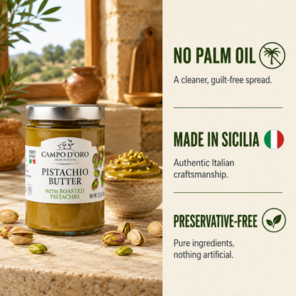 Campo D'Oro, Pistachio Butter Cream, 21.2oz