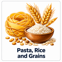 Pasta, Rice and Grains